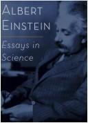 Mein Weltbild by Albert Einstein, Neil Berger