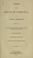 Cover of: Notes on the state of Virginia